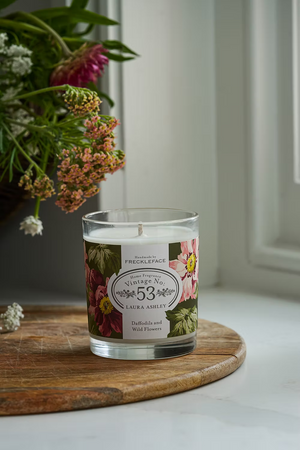 Laura Ashley Glass Candle
