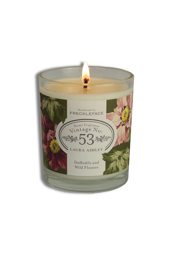 Laura Ashley Glass Candle